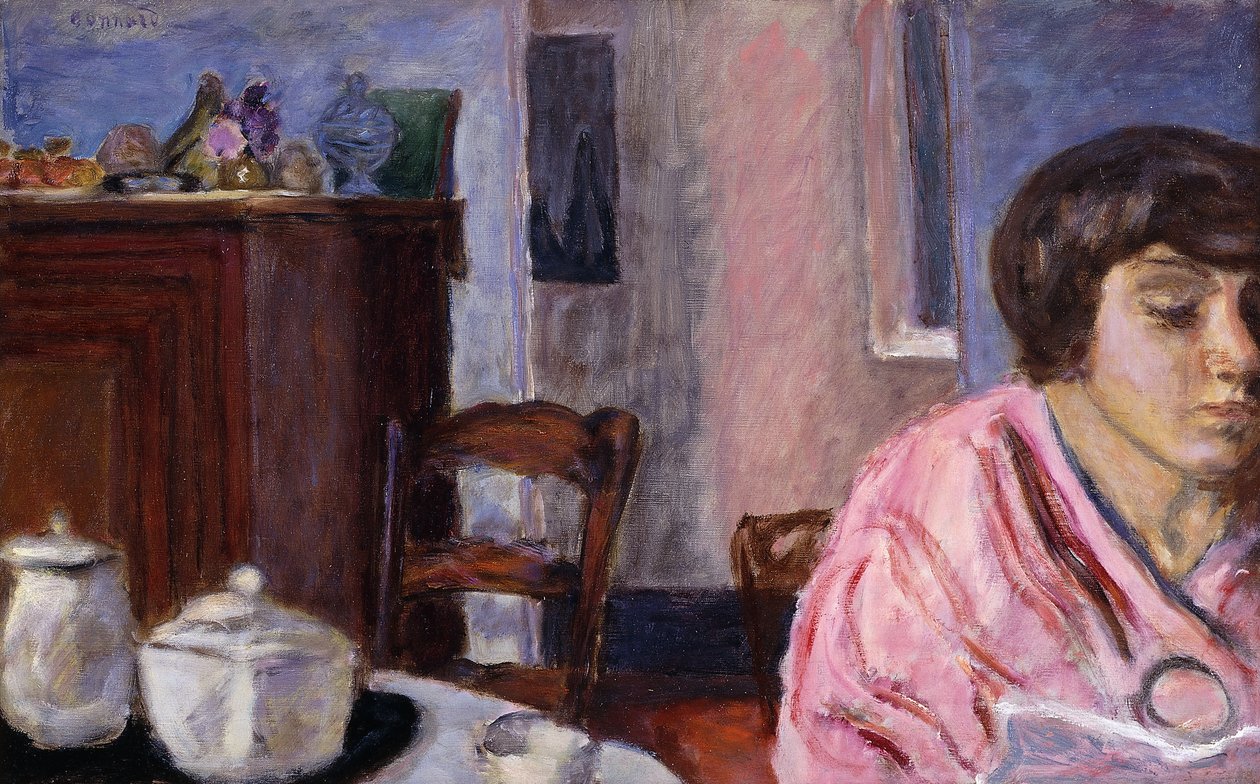 Interno con figura; Interieur avec Figure da Pierre Bonnard