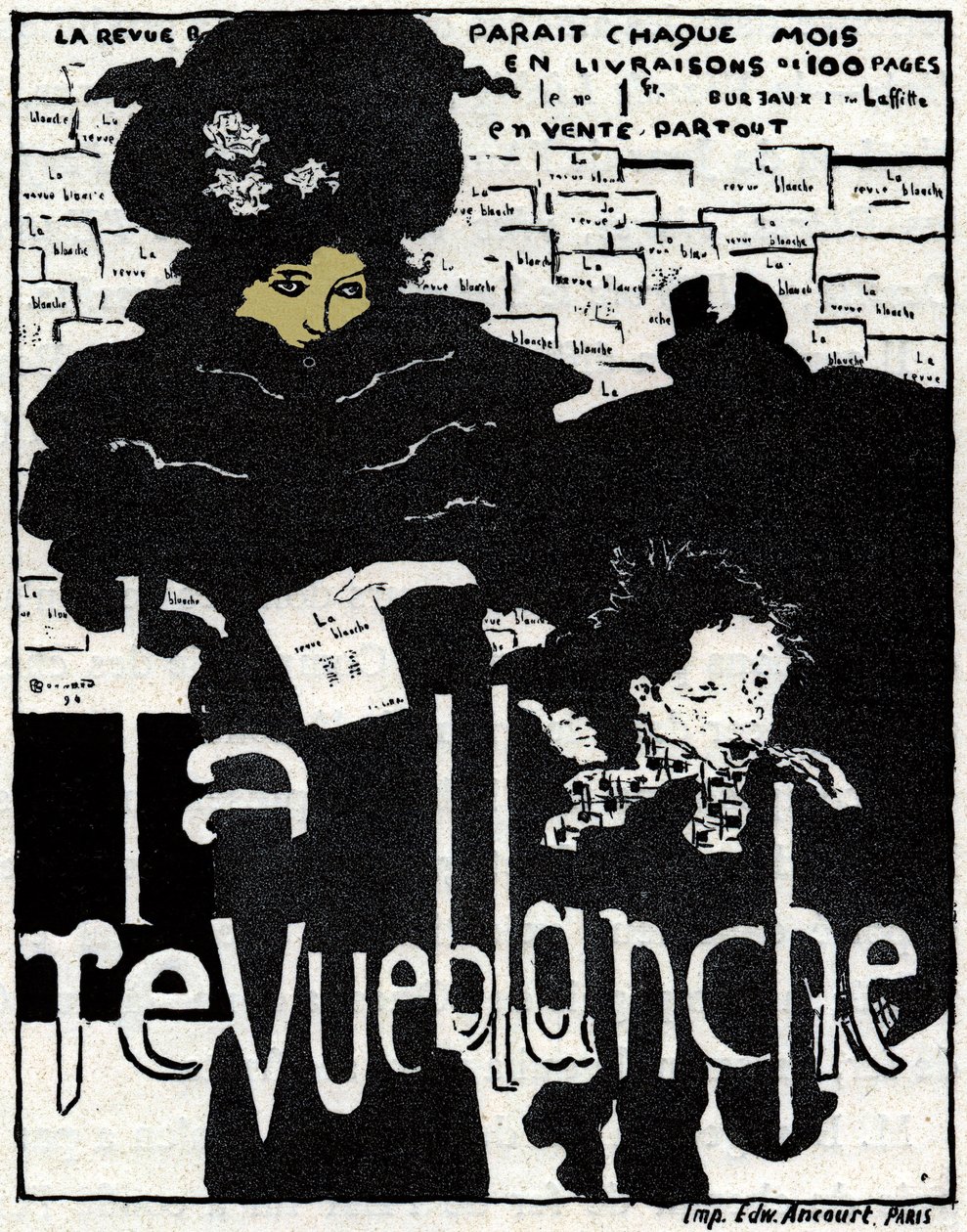 La Revue Blanche, 1896 da Pierre Bonnard