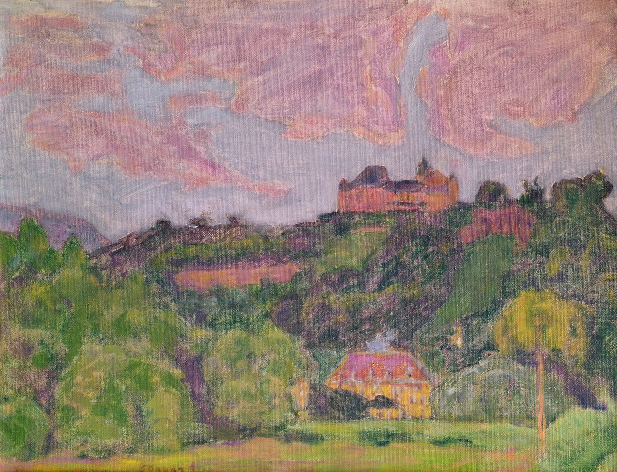 Paesaggio a Uriage da Pierre Bonnard