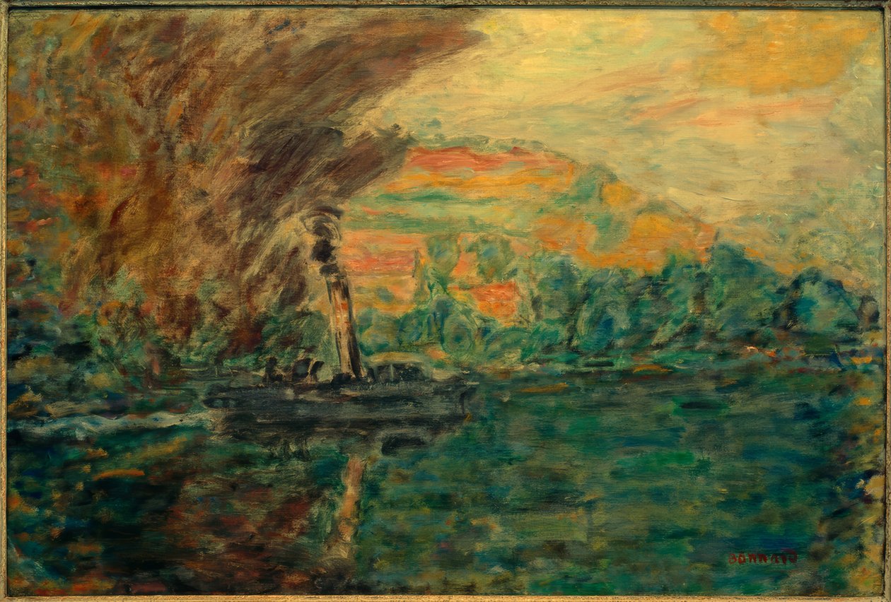 Il rimorchiatore da Pierre Bonnard
