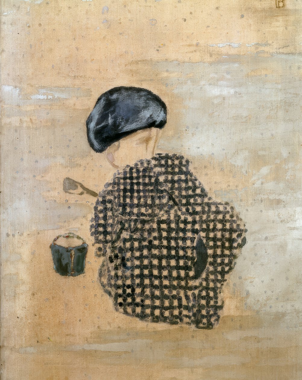 Il bambino con la torta di sabbia o Il bambino con il secchio da Pierre Bonnard