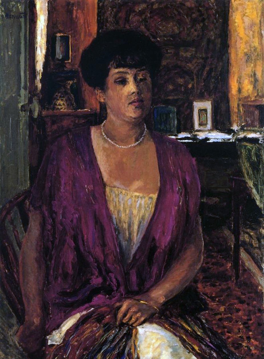 Madame Claude Anet, 1910 da Pierre Bonnard