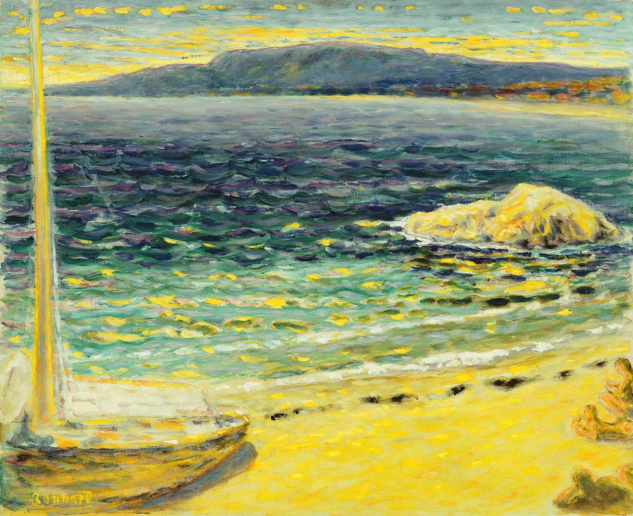 Marina, c.1910 da Pierre Bonnard