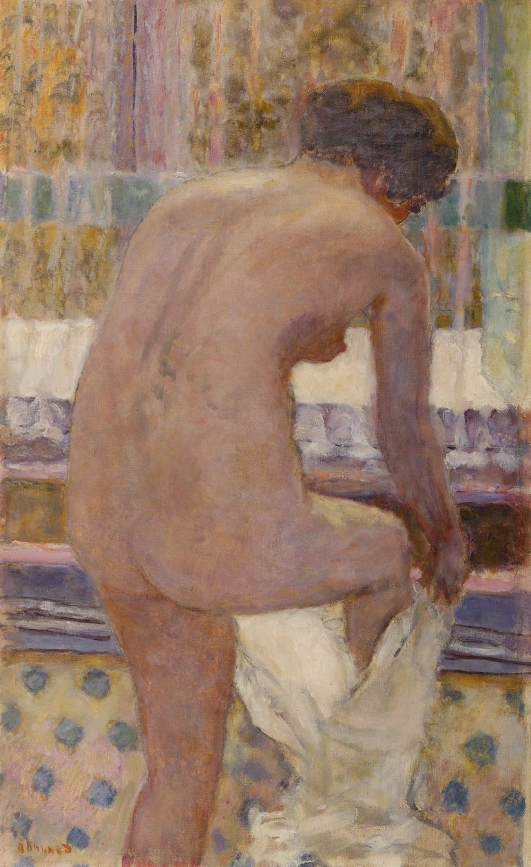 Nudo che si veste da Pierre Bonnard