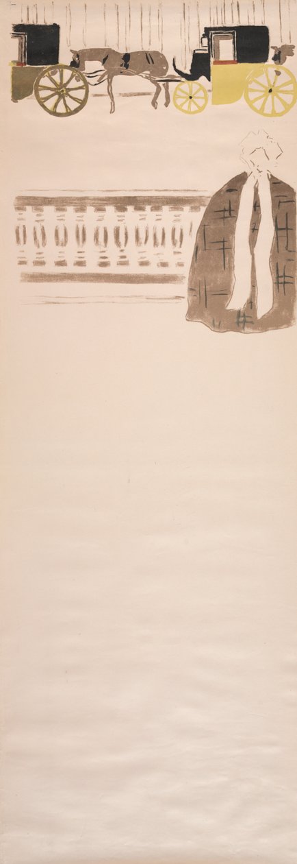 Passeggiata delle Balia, Fregio di Carrozze da Pierre Bonnard