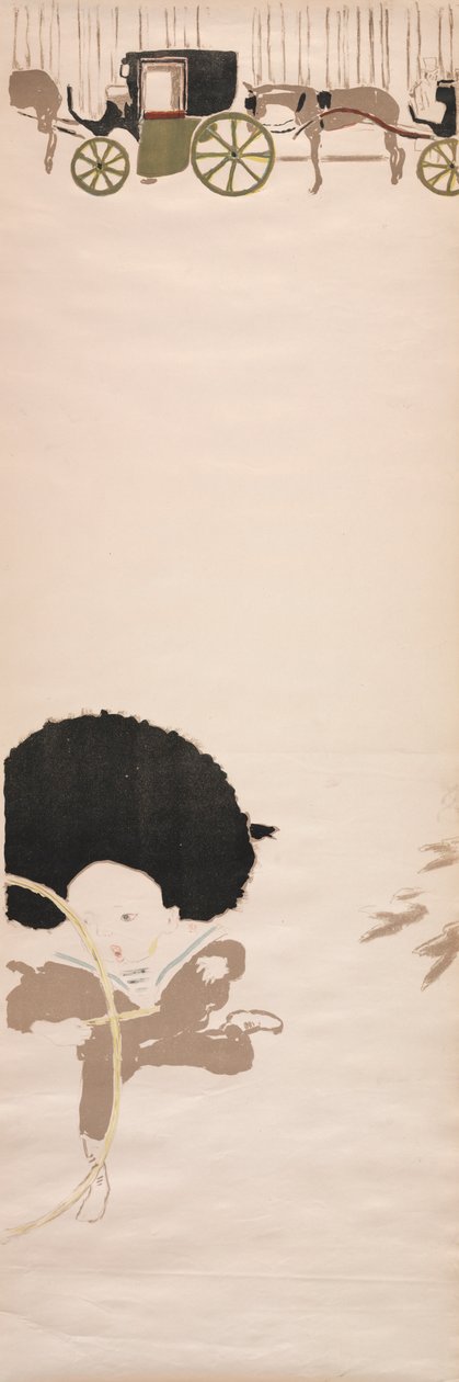 Passeggiata delle Balia, Fregio delle Carrozze, 1895 da Pierre Bonnard