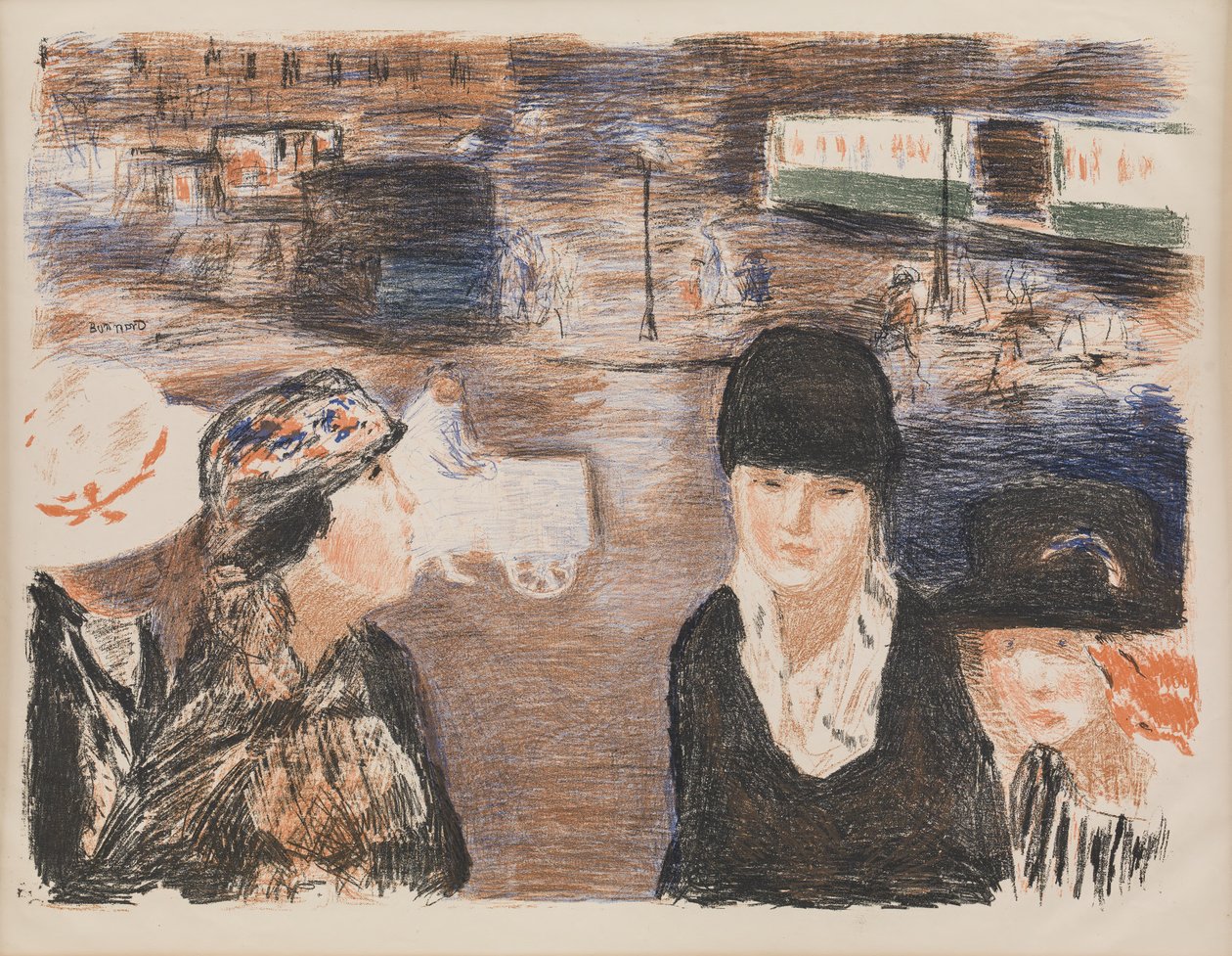 Place Clichy da Pierre Bonnard