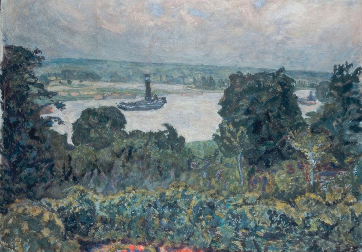 Rimorchiatore sulla Senna da Pierre Bonnard