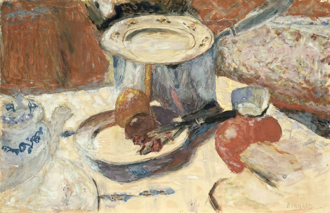 Natura Morta con una Pentola, 1930 da Pierre Bonnard