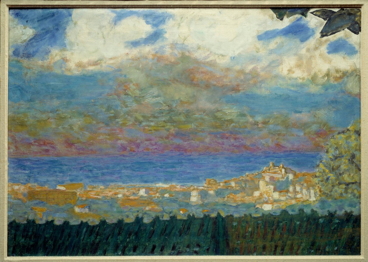 Cielo tempestoso su Cannes da Pierre Bonnard