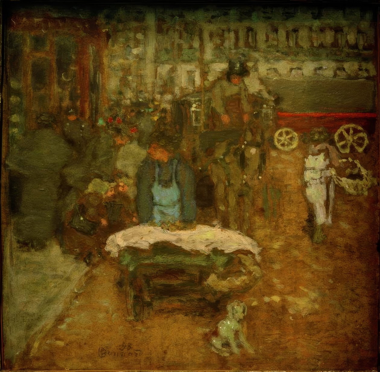 Sul boulevard da Pierre Bonnard