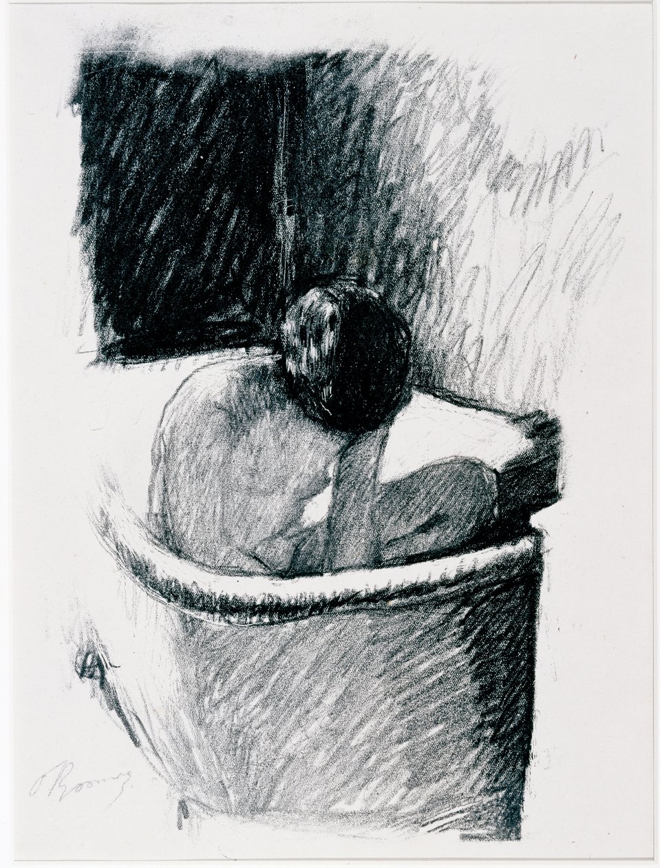 Il bagno, c.1925 da Pierre Bonnard