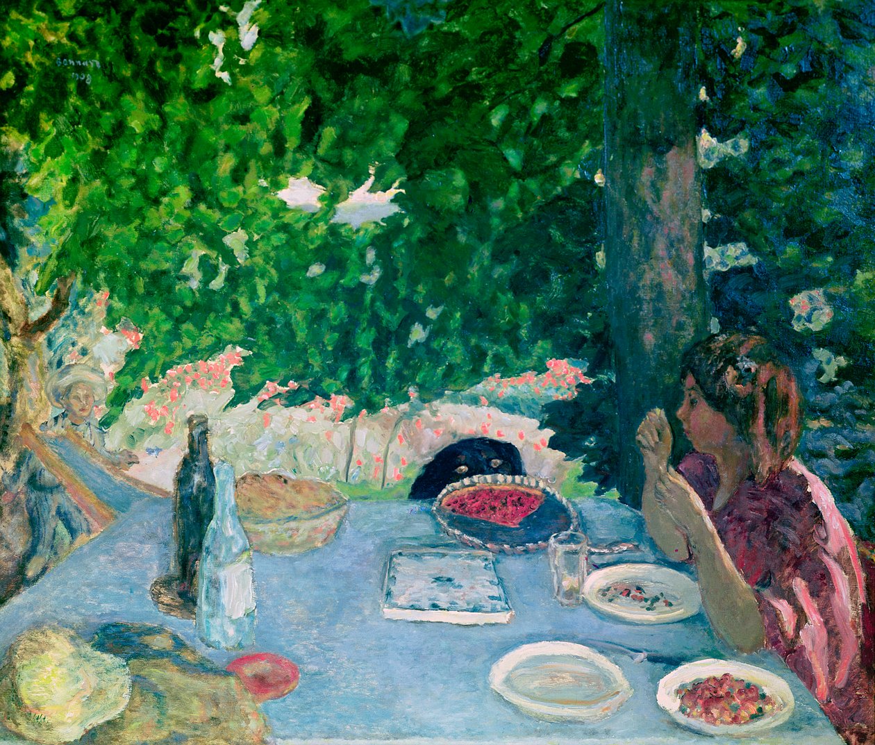 La crostata di ciliegie, 1908 da Pierre Bonnard