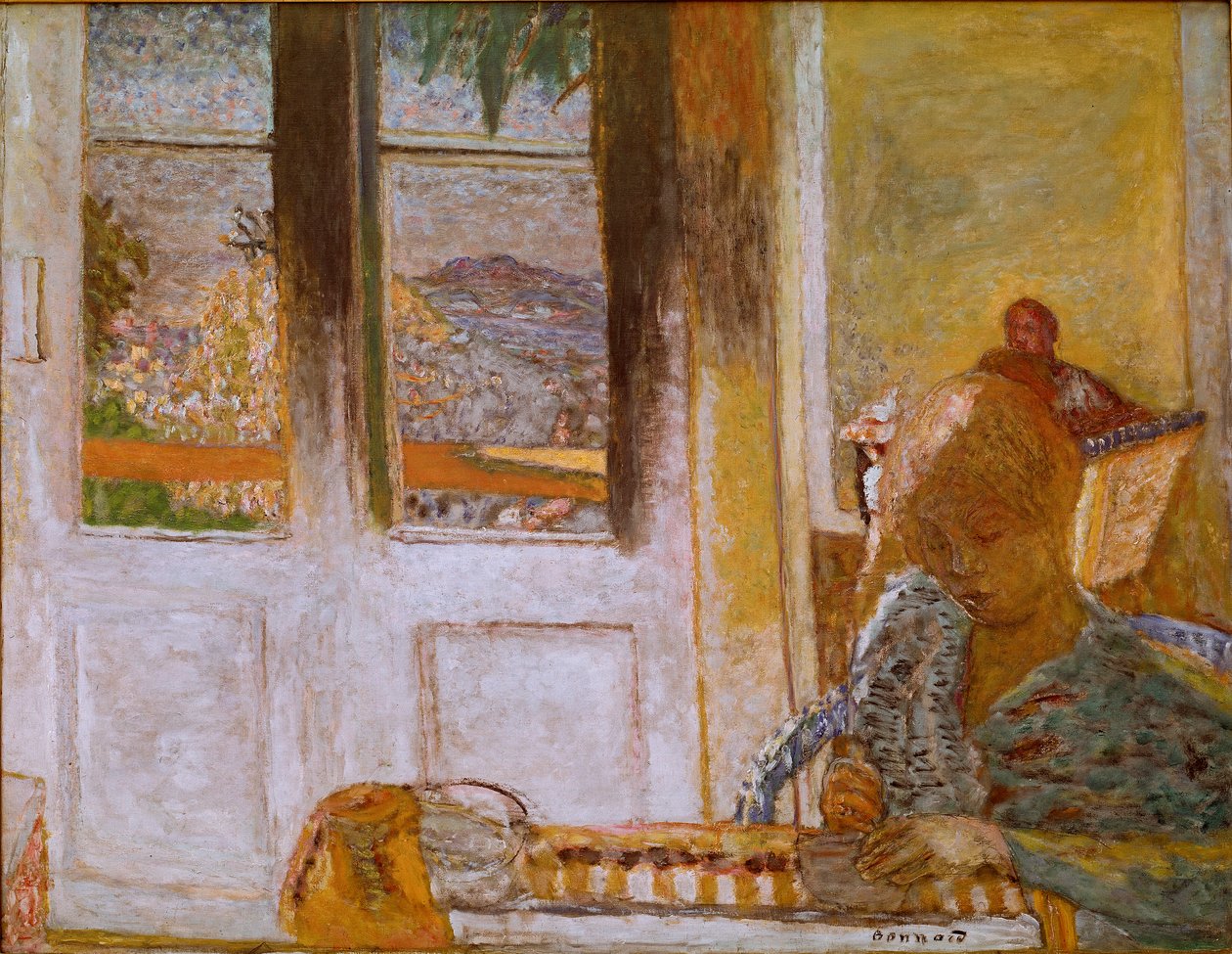 La finestra francese (Mattina a Le Cannet) da Pierre Bonnard