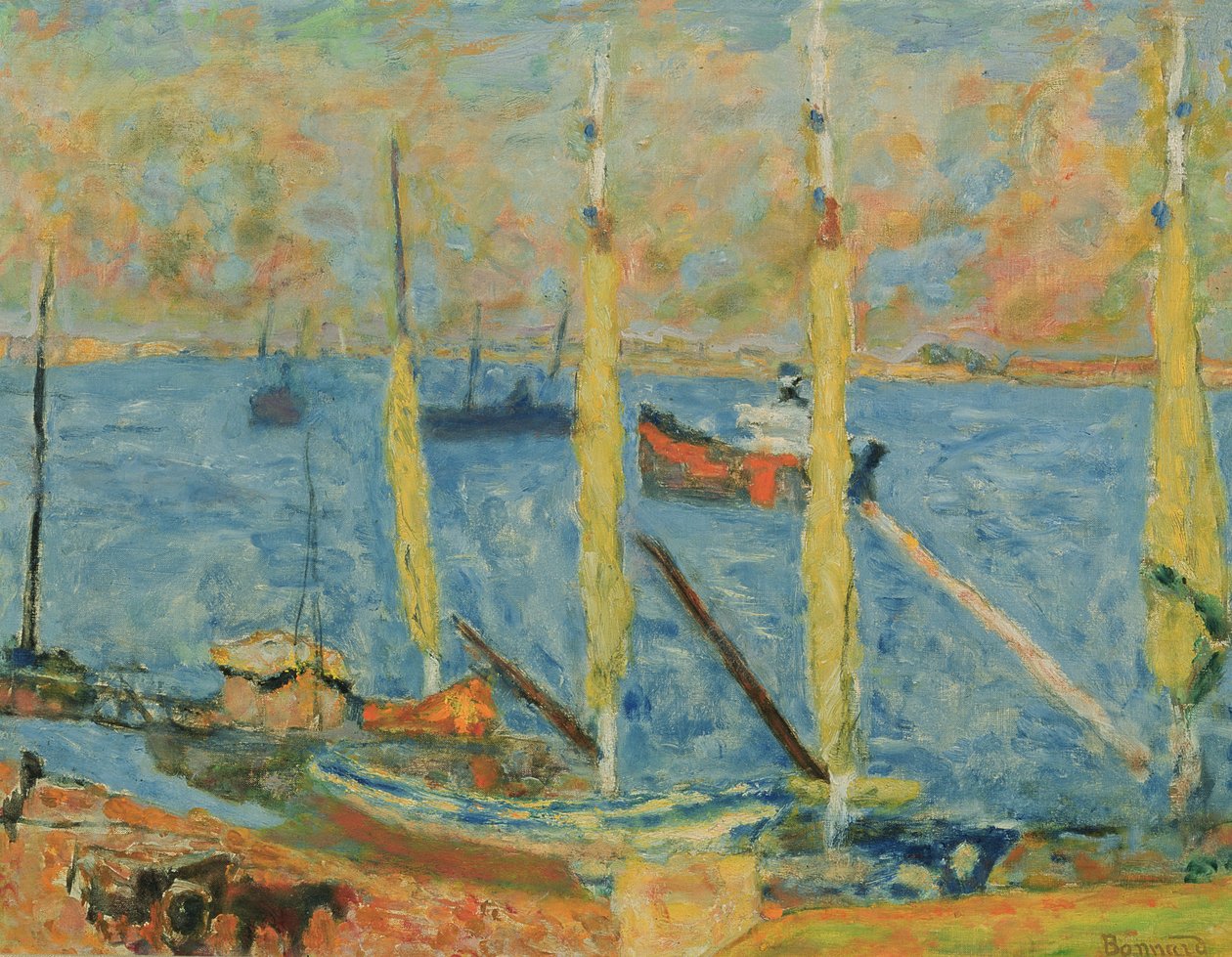 Il Porto di St. Tropez, 1930 da Pierre Bonnard