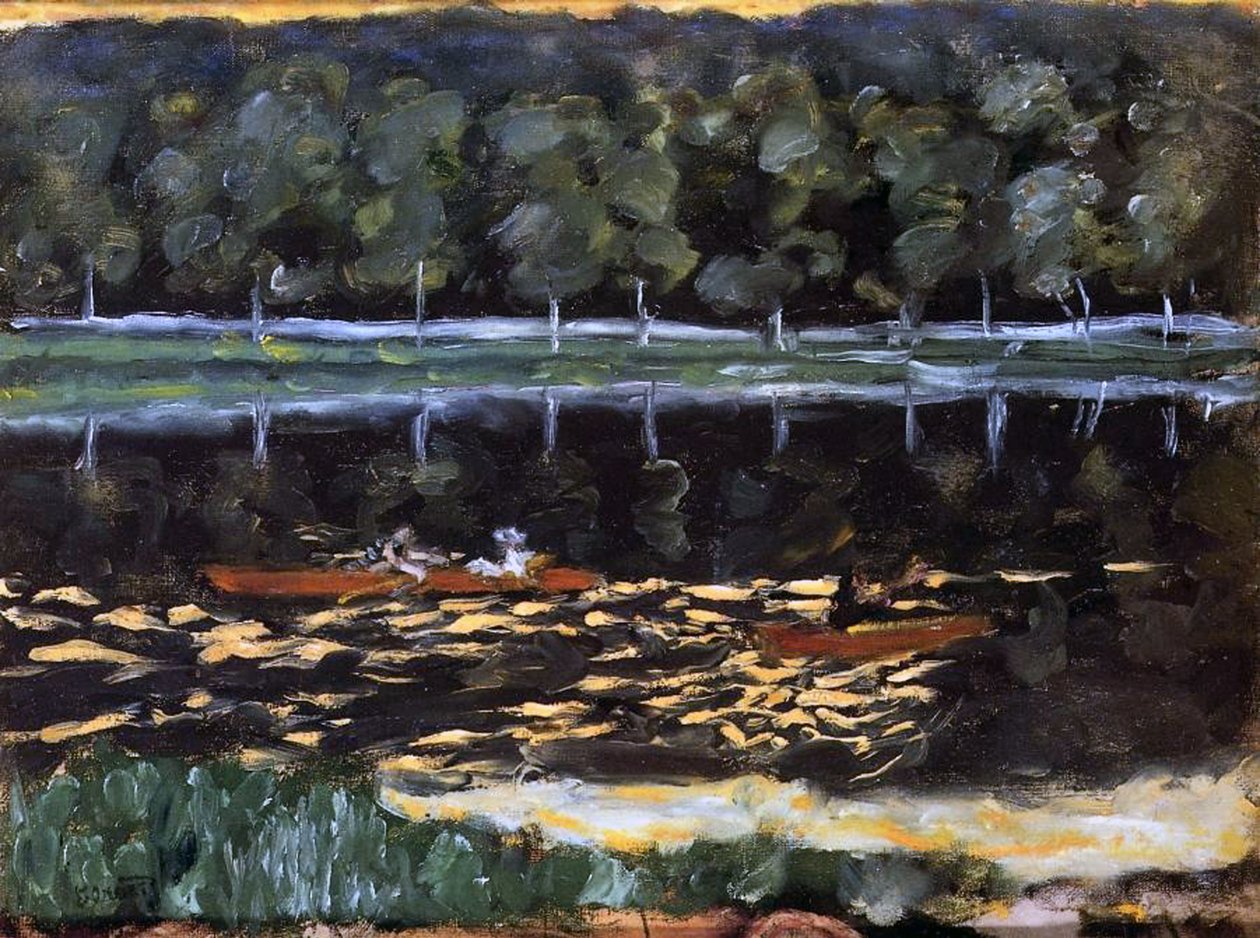 La festa del canottaggio, c.1905 da Pierre Bonnard
