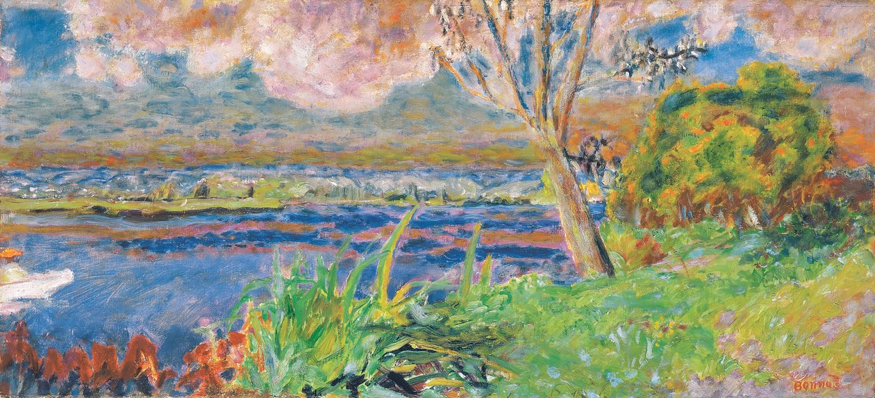 La Senna a Vernon, c.1923 da Pierre Bonnard