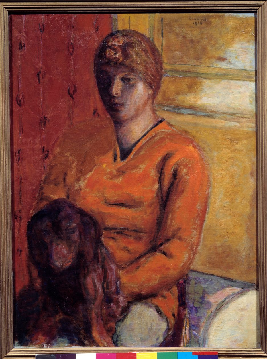 La donna con il cane da Pierre Bonnard