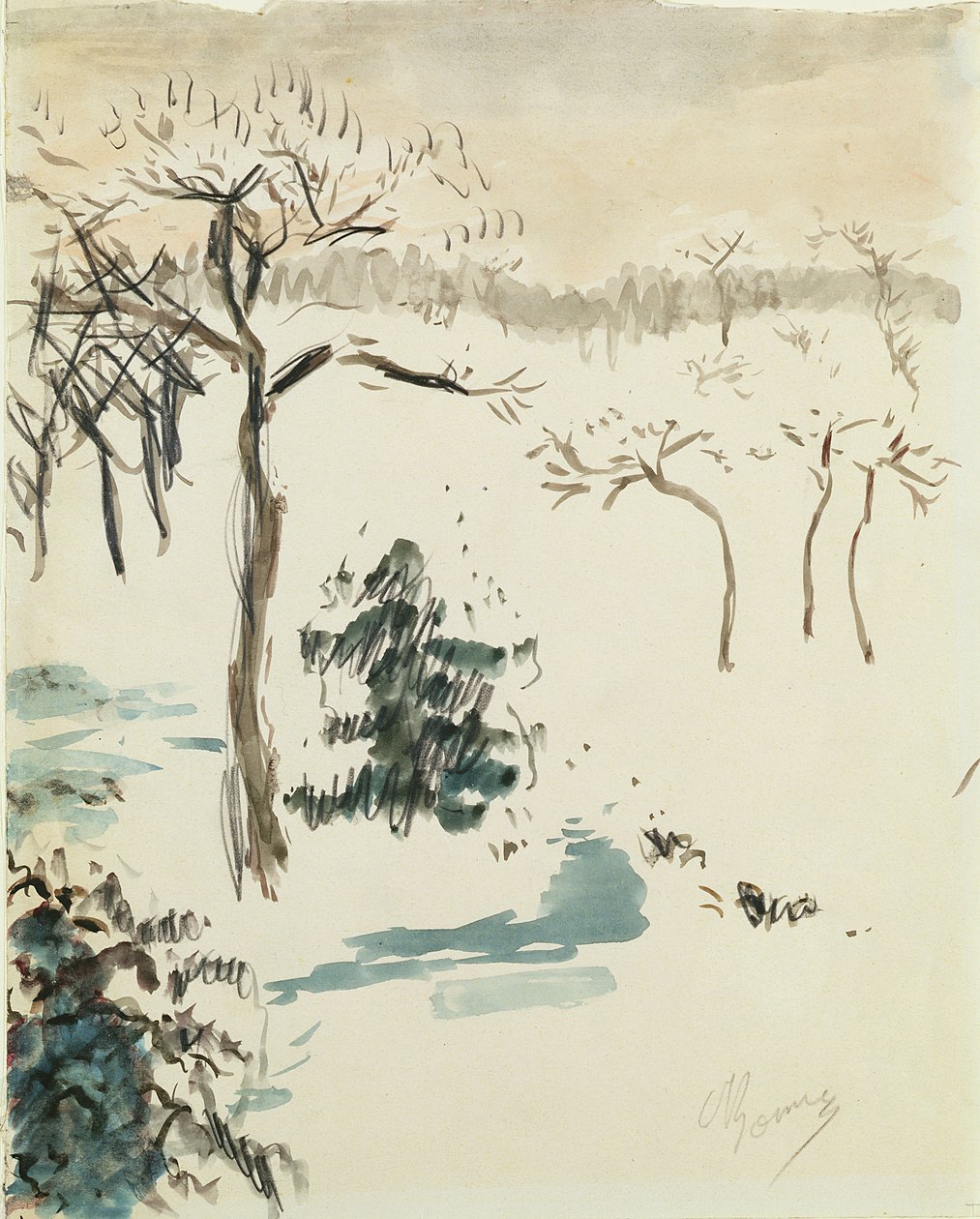 Paesaggio Invernale, 1910 da Pierre Bonnard