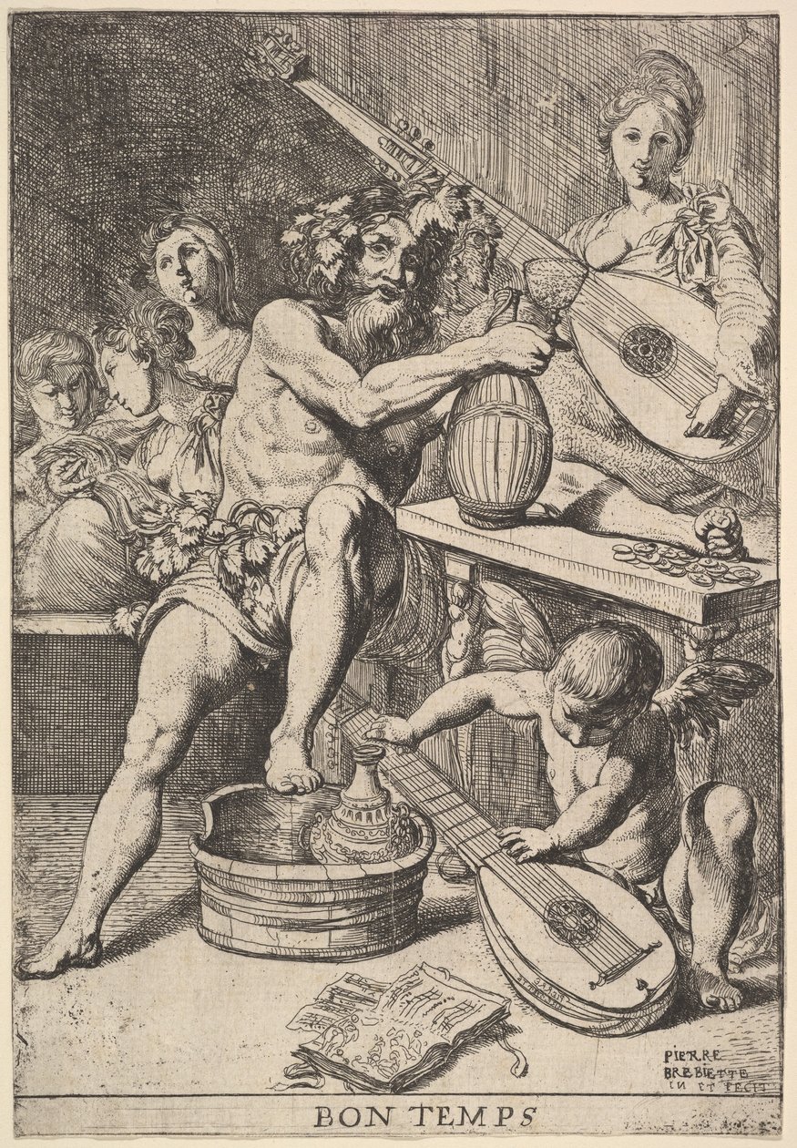 Bon Temps, 1610-42 da Pierre Brebiette