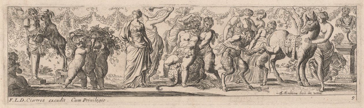 Silenus Ubriaco da Pierre Brebiette