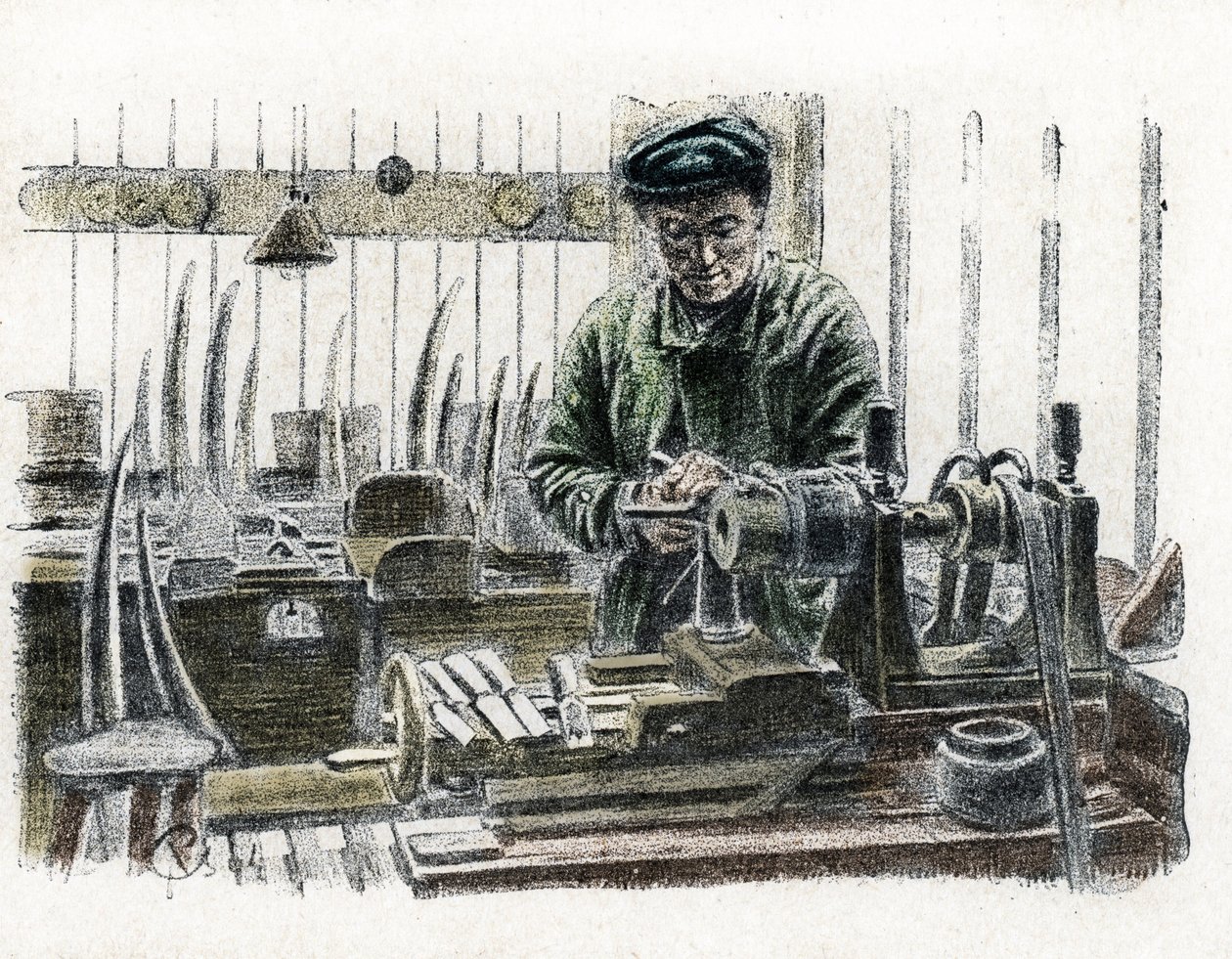 Un lavoratore dell
