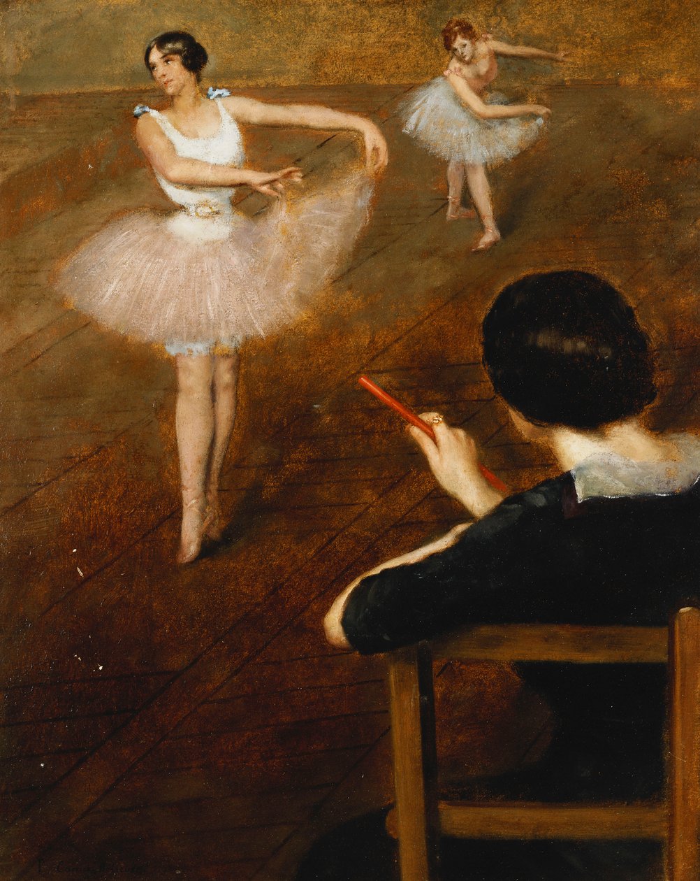 La lezione di balletto da Pierre Carrier Belleuse