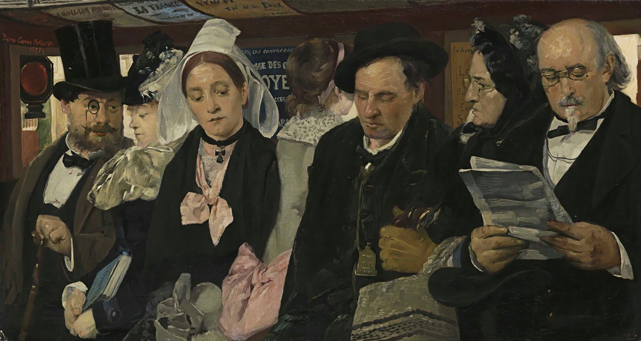 In un omnibus da Pierre Carriere Belleuse