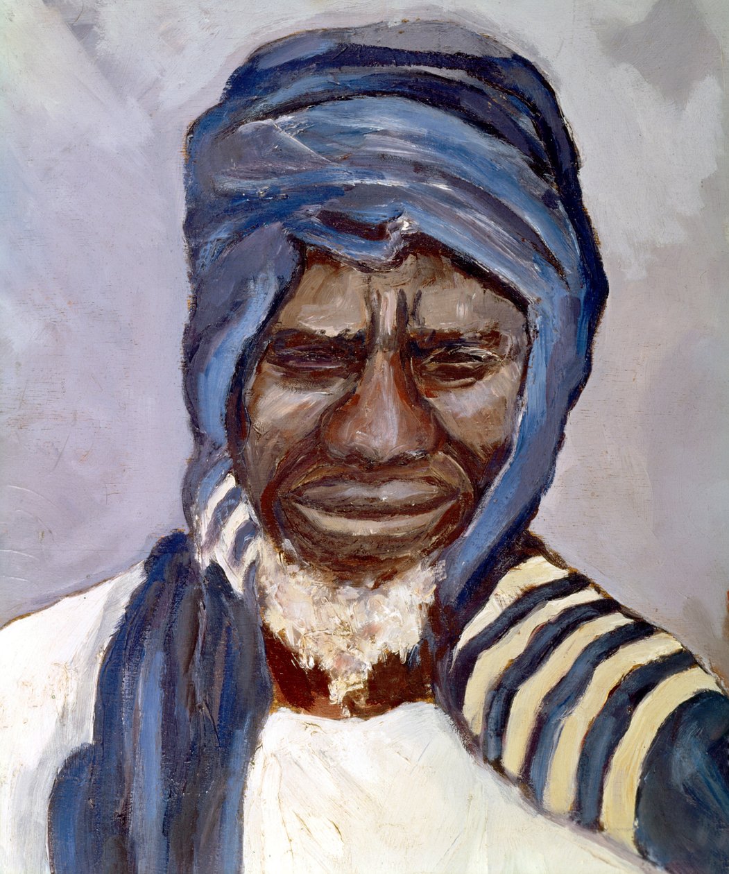 Ritratto di Samory Toure, c.1870-1890 da Pierre Castagnez