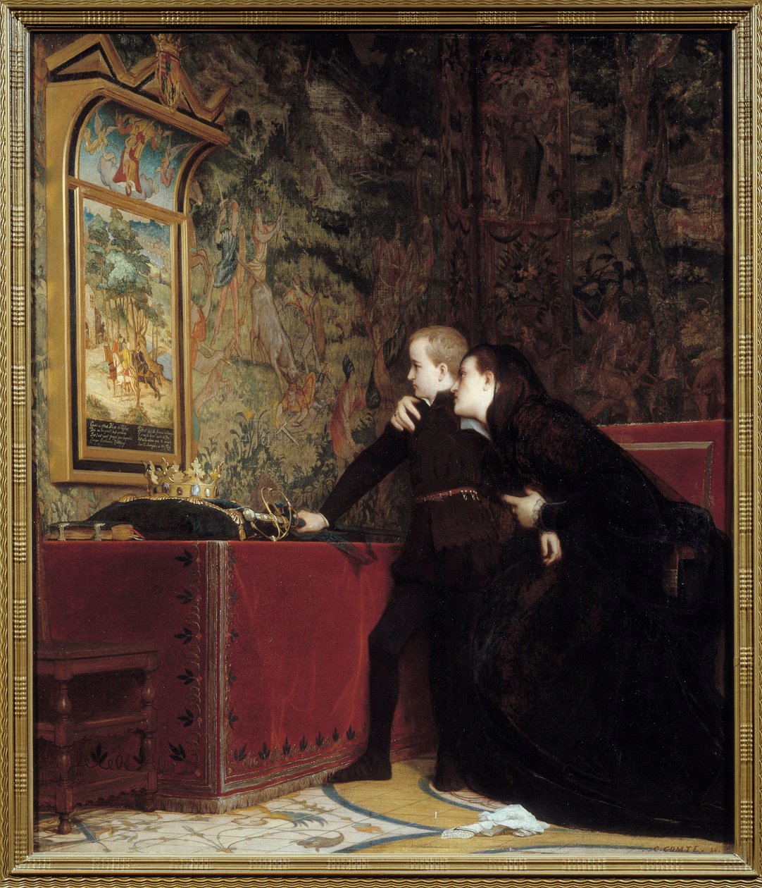 Il duca di Guisa (1550-1588) giura di vendicare suo padre assassinato. Anna d