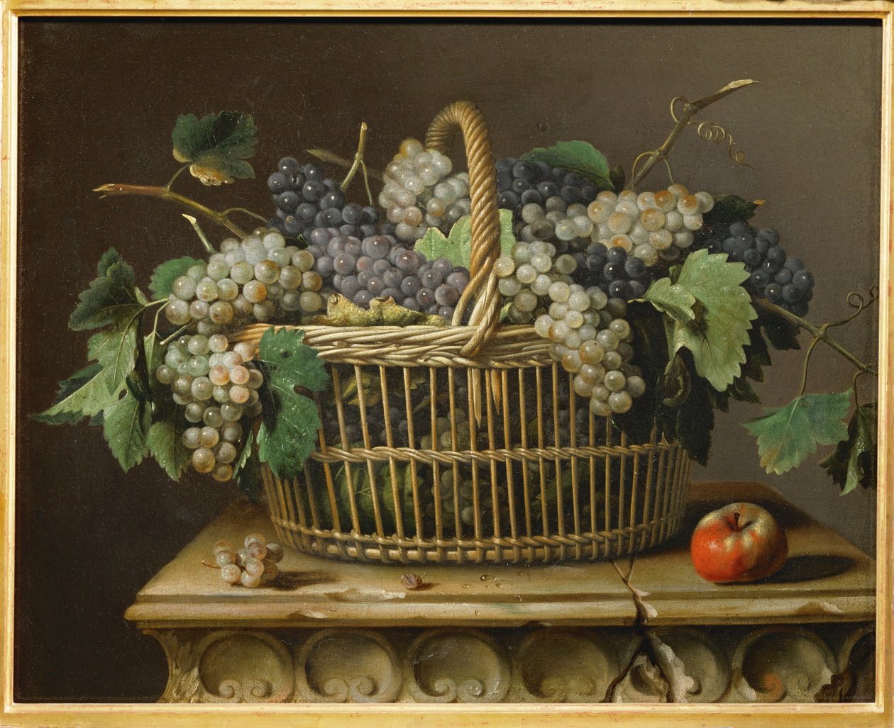 Panier de raisins - Un cesto di uva ... da Pierre Dupuis