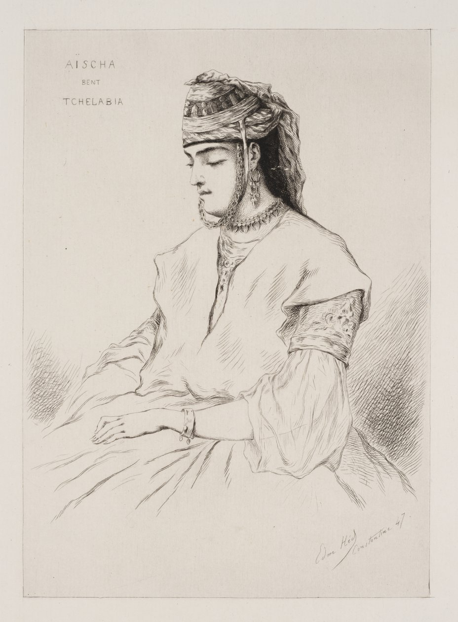Aischa Bent Tchelabia da Pierre Edmond Alexandre Hedouin