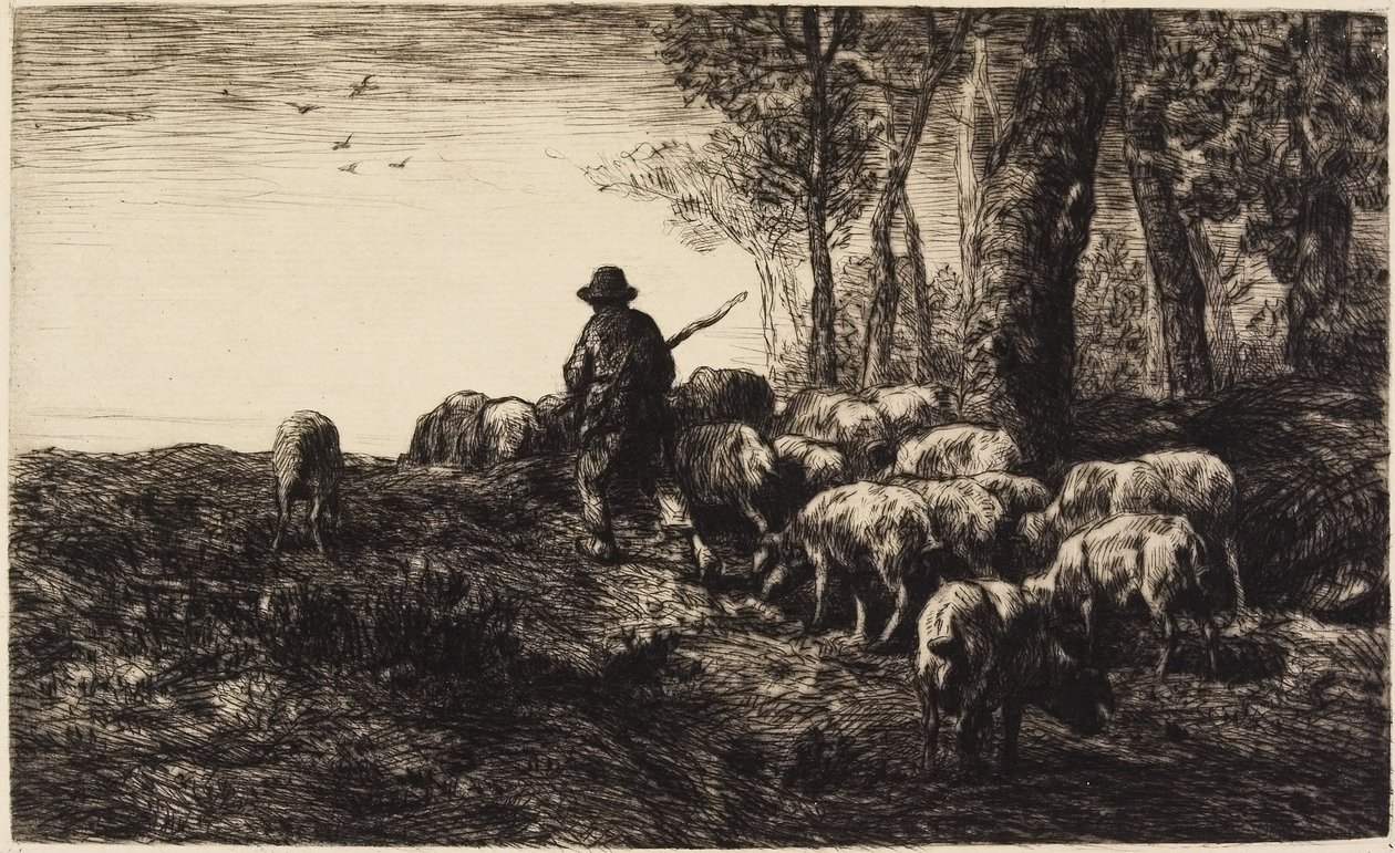 Silenzio e notte dei boschi da Pierre Edmond Alexandre Hedouin