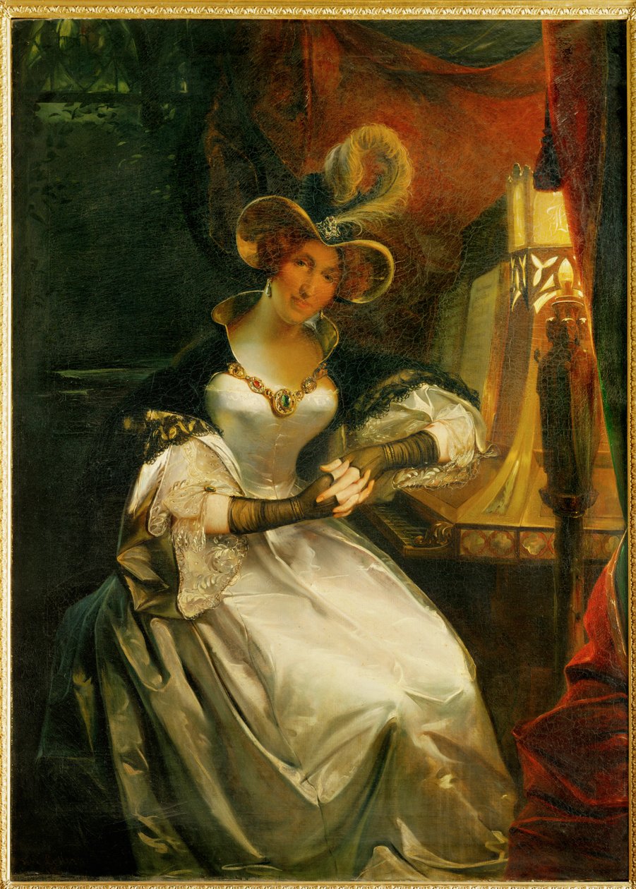 La regina Ortensia Bonaparte, moglie del fratello di Napoleone, Luigi, re d