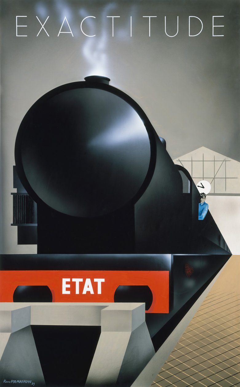 Esattezza, 1929 dopo da Pierre Fix Masseau