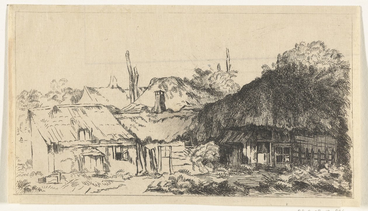 Paesaggio incompiuto da Pierre François Basan (workshop of)
