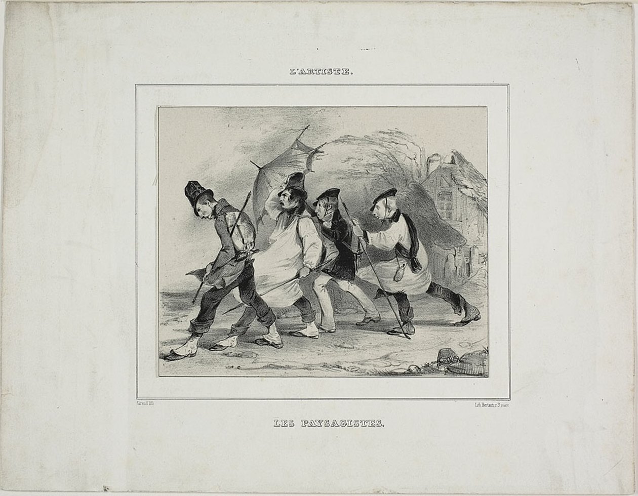 I Pittori di Paesaggi da Pierre François Eugène Giraud