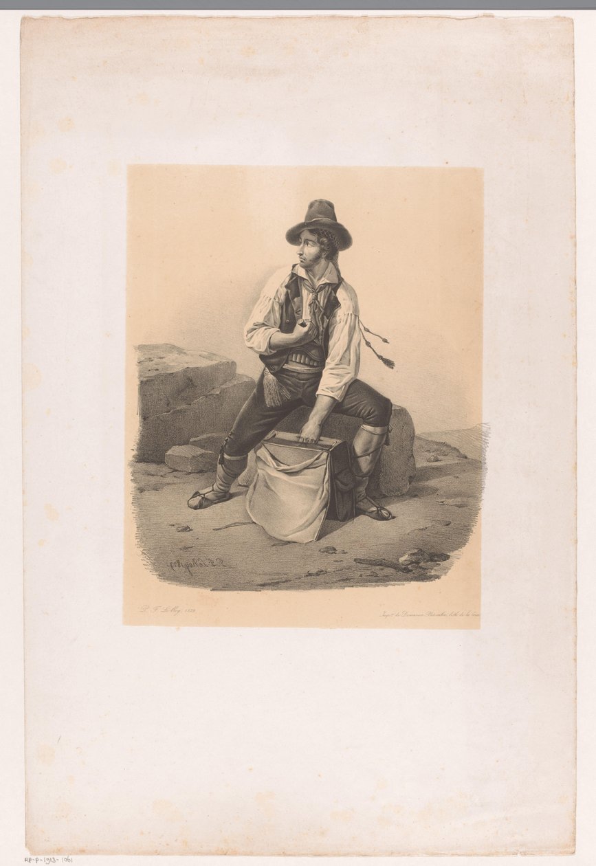 Mendicante che ruba da Pierre François le Roy