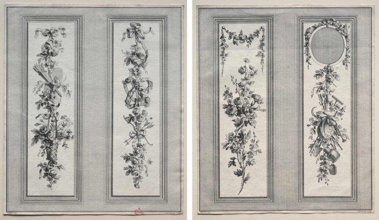Ornamento da giardino da Pierre Gabriel Berthault