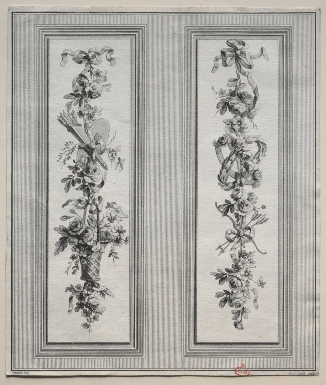 Ornamento da giardino da Pierre Gabriel Berthault