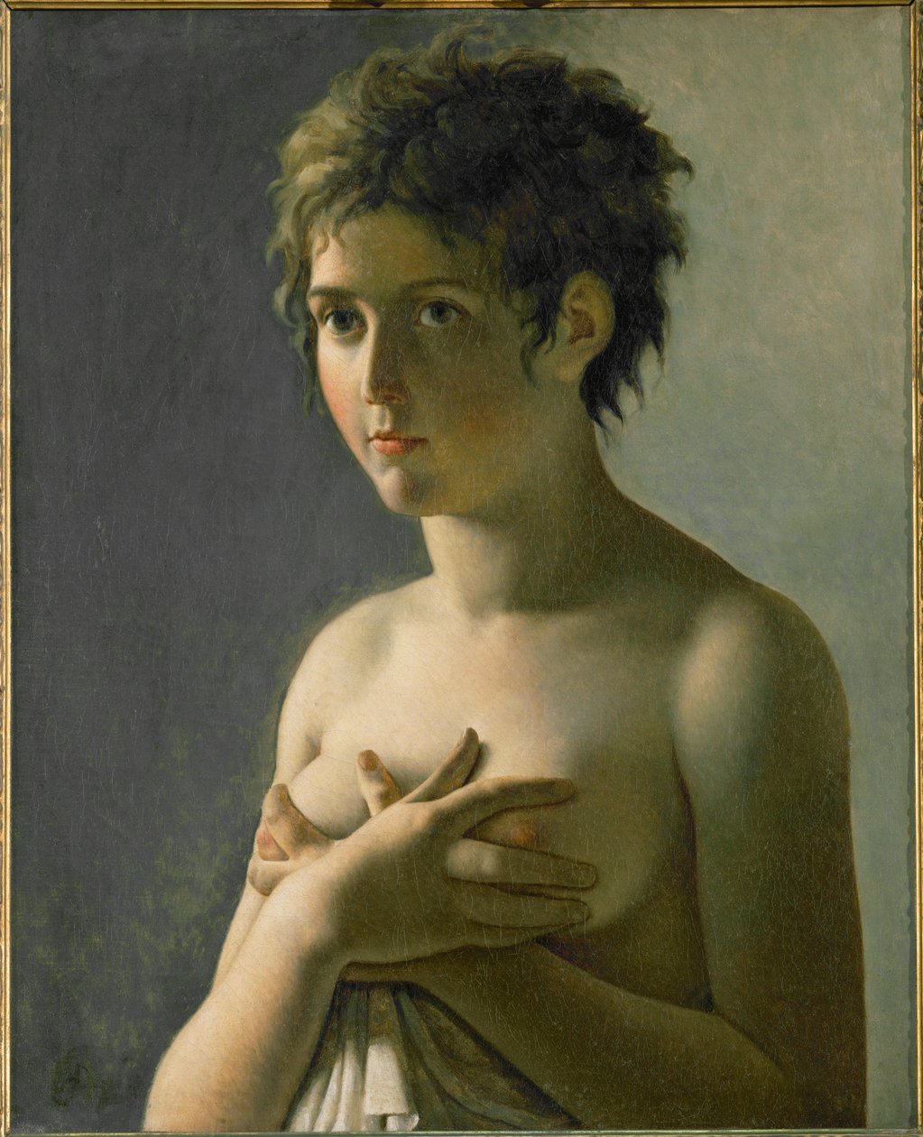 Busto di una giovane ragazza ... da Pierre Guérin