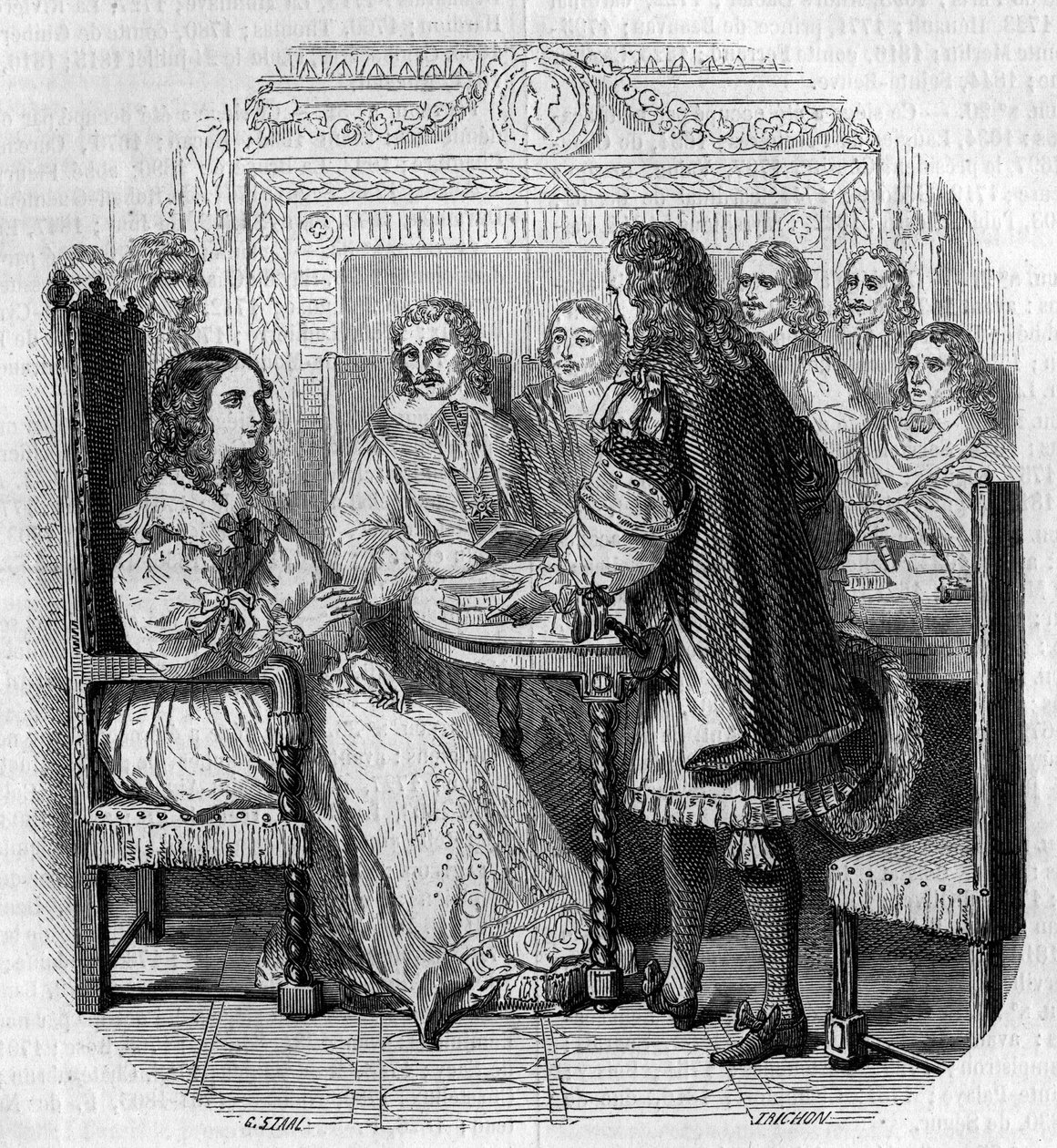 Visita della Regina Cristina di Svezia (1626-1689) all