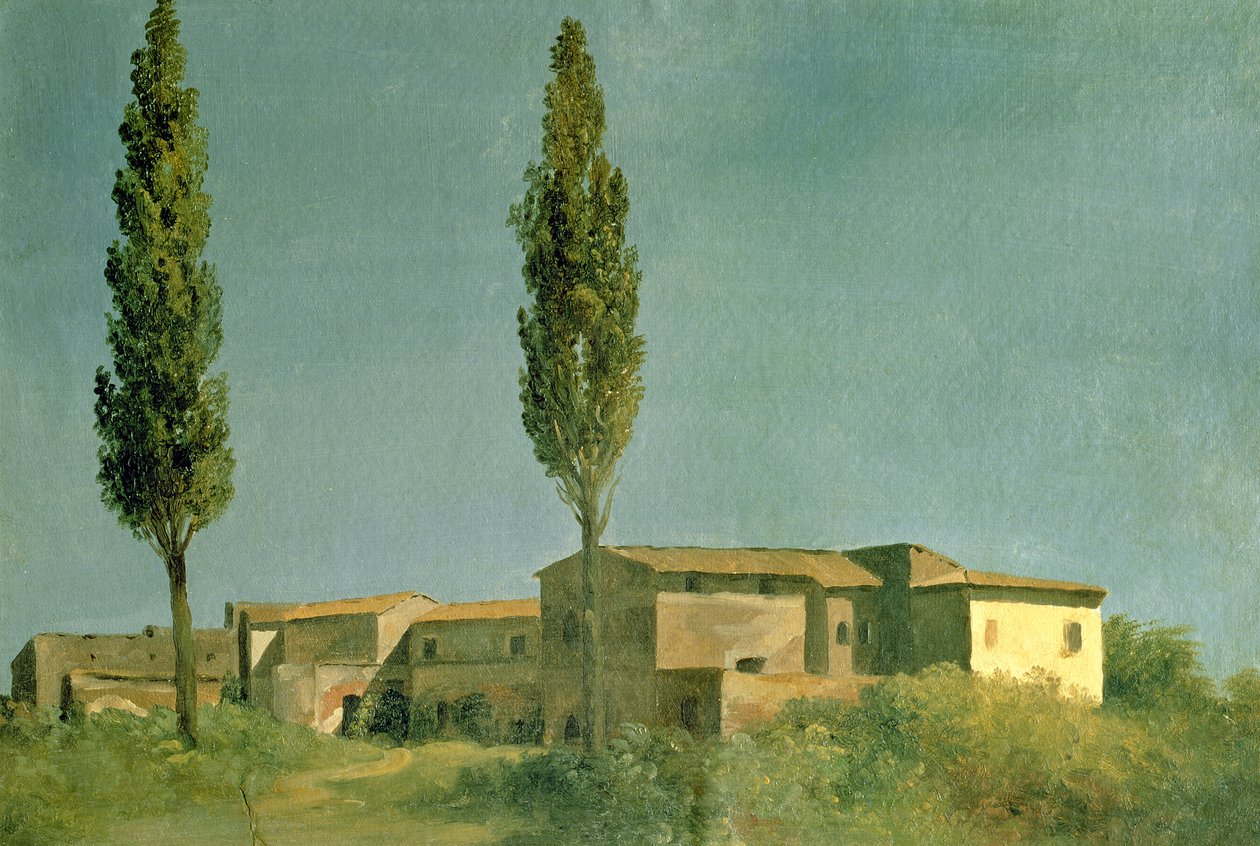 Alla Villa Farnese: I Due Pioppi, c.1777 da Pierre Henri de Valenciennes