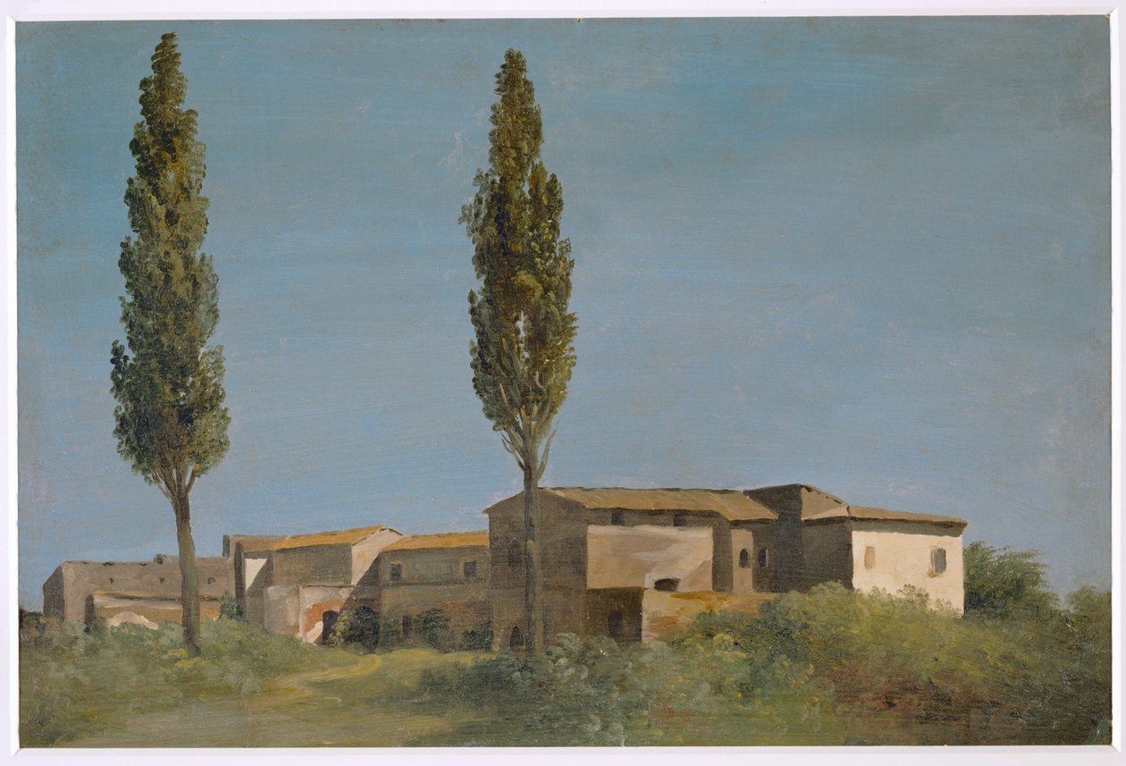 Fabrique a Villa Farnese: i due pioppi ... da Pierre Henri de Valenciennes