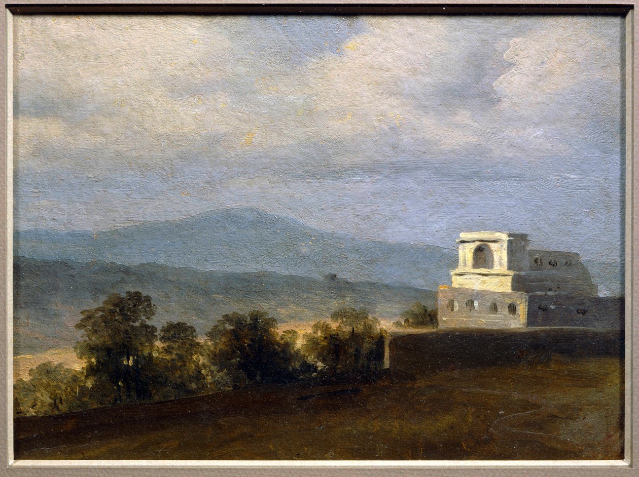 i€ la villa Borghèse: il padiglione - Pavillon sul terreno della Villa Borghèse ... da Pierre Henri de Valenciennes