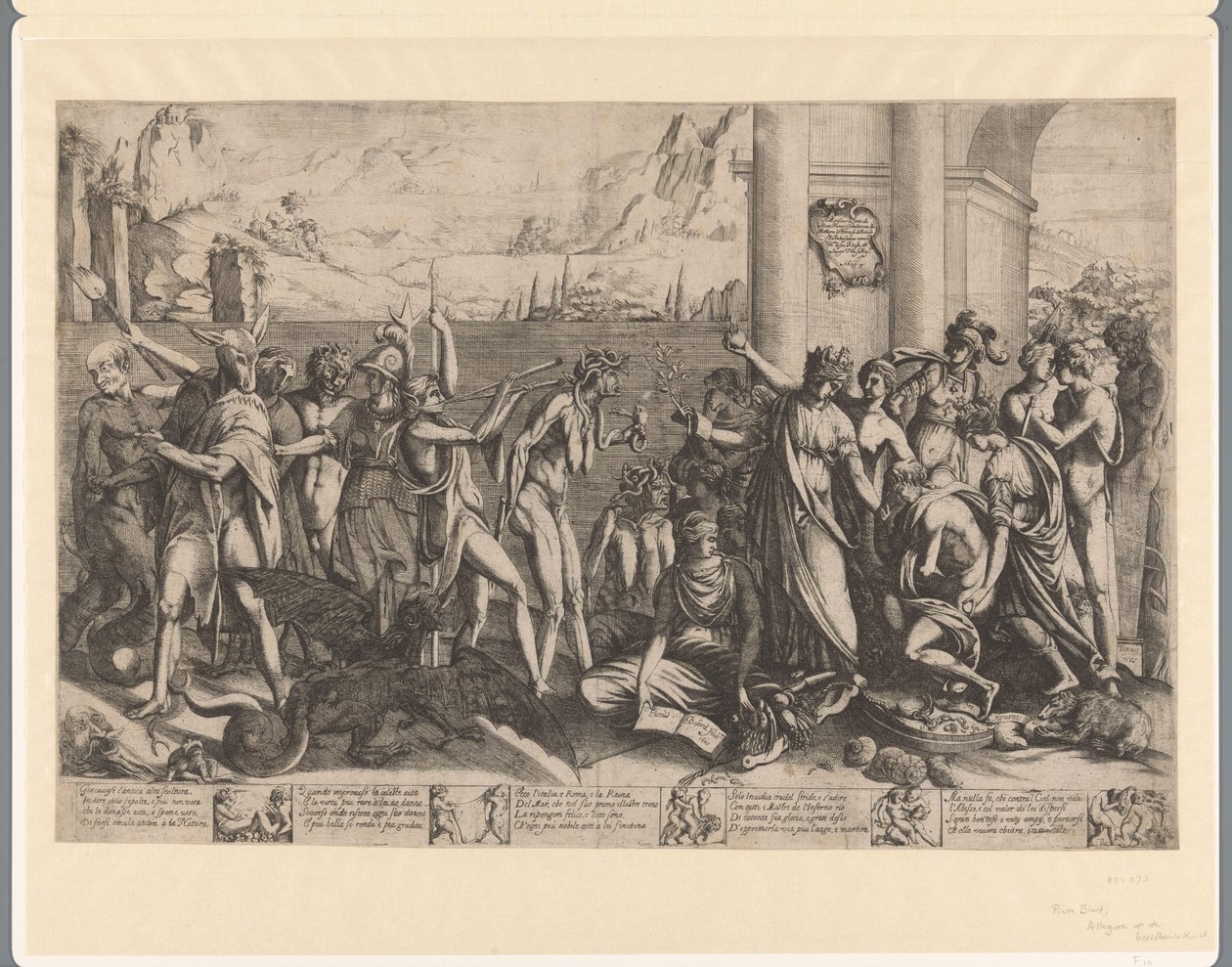 Allegoria della scultura da Pierre II Biard