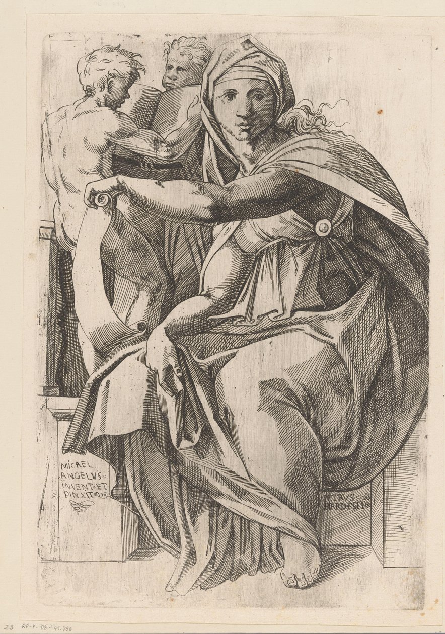 Sibilla Delfica da Pierre II Biard