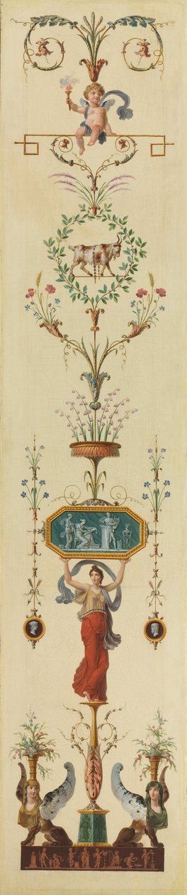 Pannello decorativo da Pierre II Rousseau