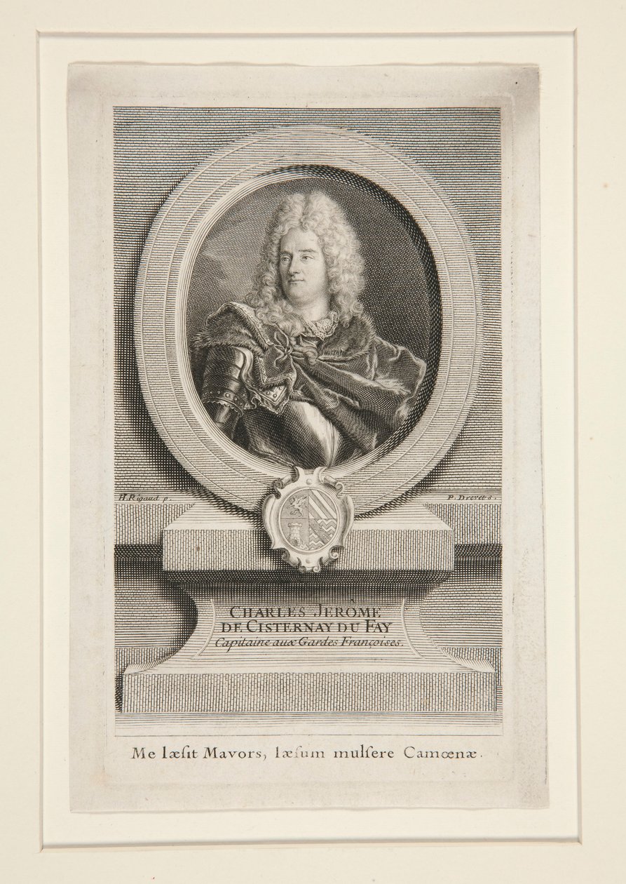Charles Jérôme de Cisternay du Fay (1662-1723) da Pierre Imbert Drevet