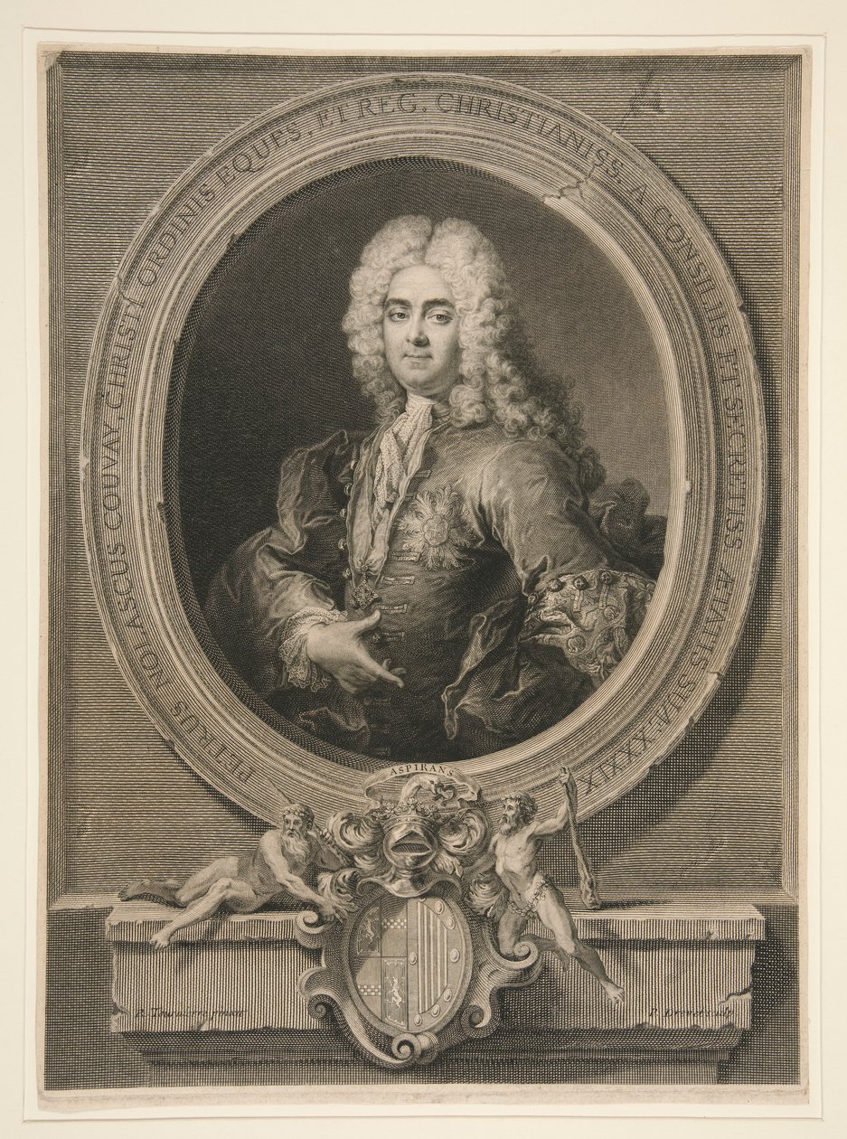Petrus Nolascus Couvay da Pierre Imbert Drevet